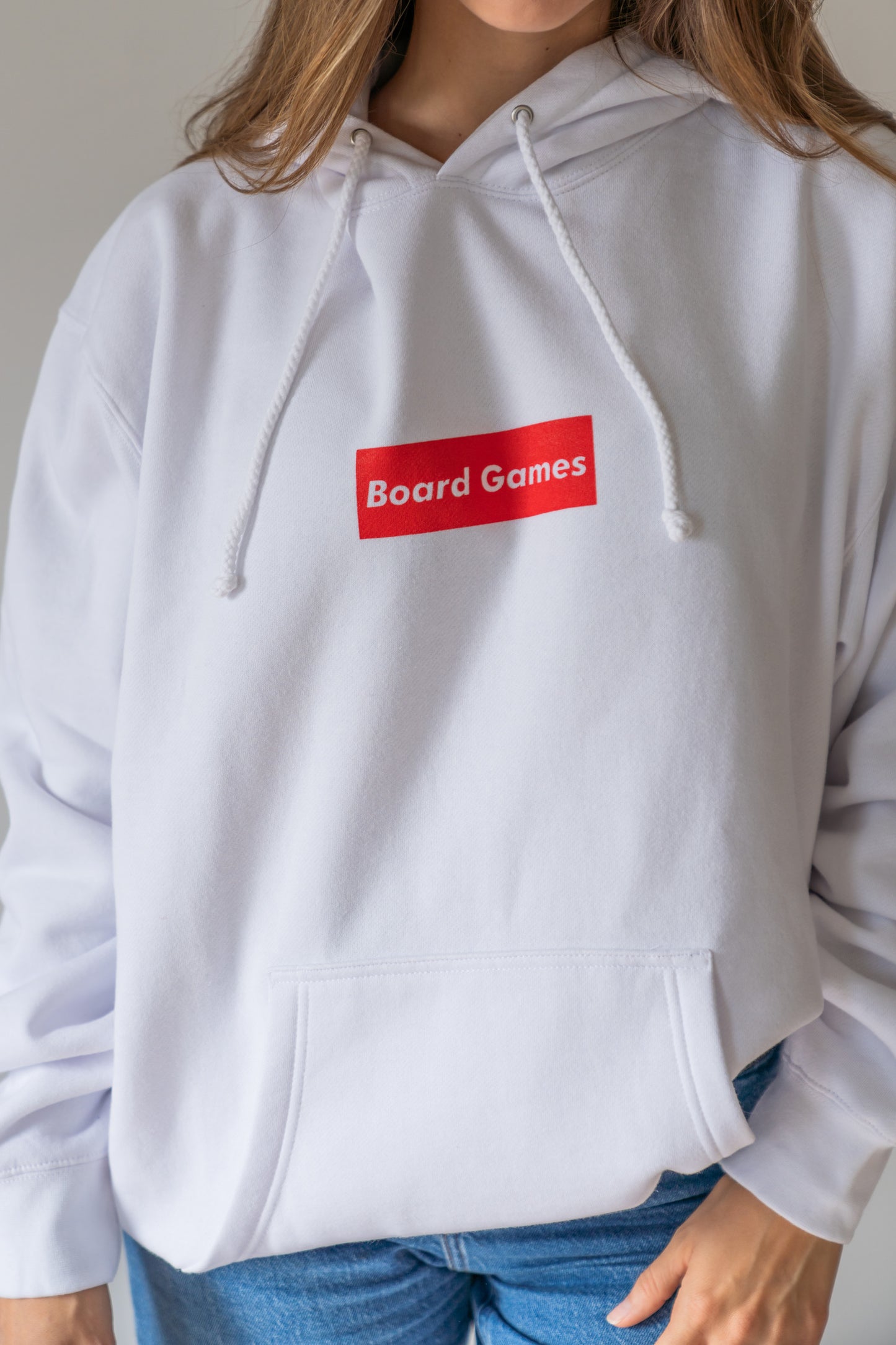 Board Games White Sweatshirt