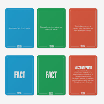 Misconceptions - A Game of Fact vs. Fiction