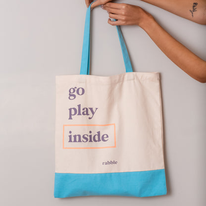 Go Play Inside Tote Bag